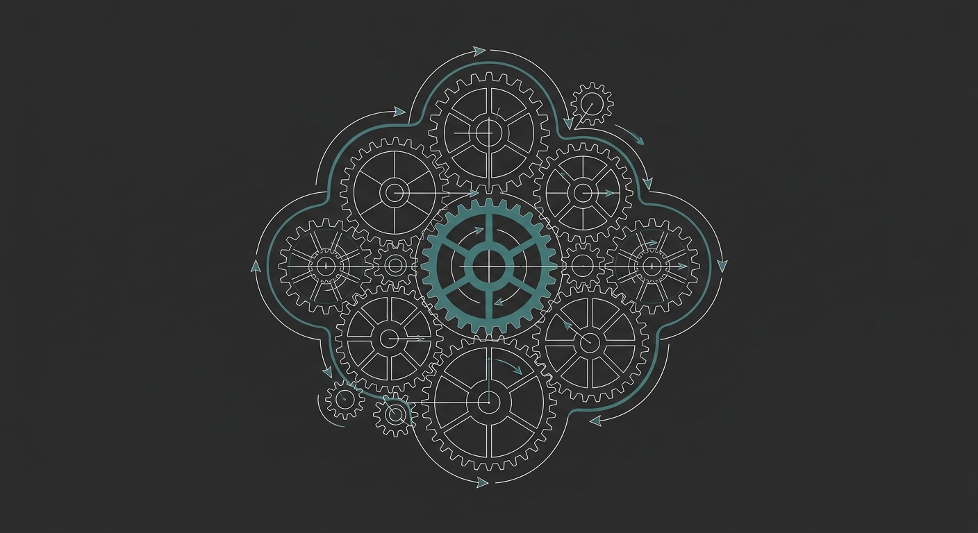 Recruiting automation workflow diagram